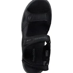 KangaROOS 79197, Klassische Sandalen, Herren, Schwarz
