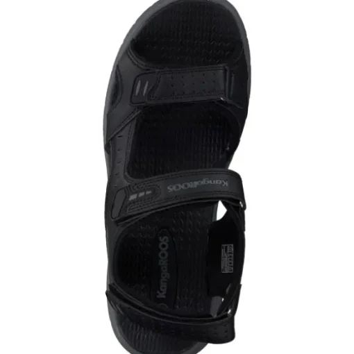 KangaROOS 79197, Klassische Sandalen, Herren, Schwarz