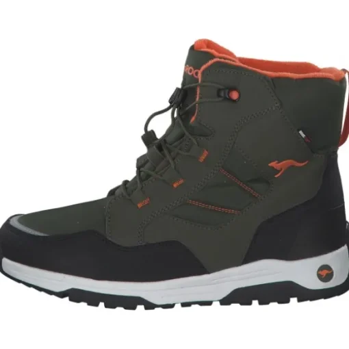KangaROOS K-MJ North RTX 18928, Winterstiefel, Grün (Olive)