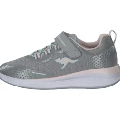 KangaROOS KQ-Fleet EV 18715, Sneakers Low, Kinder, Grau (Vapor Grey/Frost Pink)
