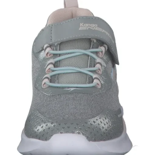 KangaROOS KQ-Fleet EV 18715, Sneakers Low, Kinder, Grau (Vapor Grey/Frost Pink)