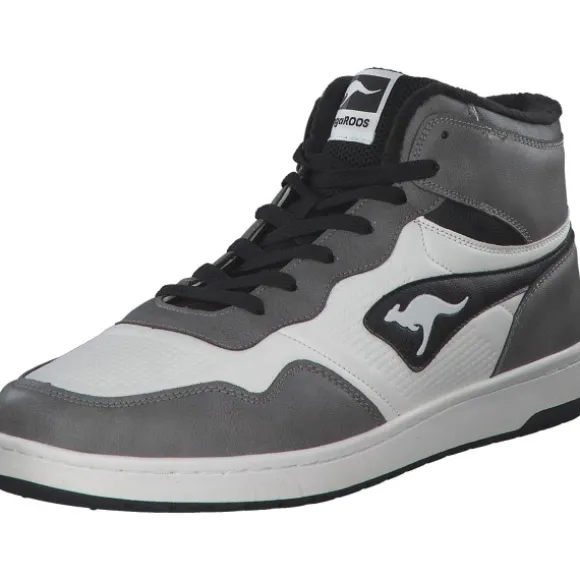 KangaROOS K-Slam Two Hi 80028, Stiefel, Herren, grau weiß
