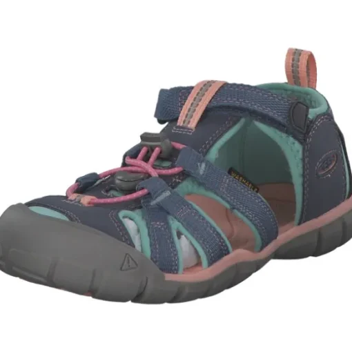 Keen Seacamp II CNX 1022975, Sandalen (Kinder), Kinder, flint stone/ocean wave