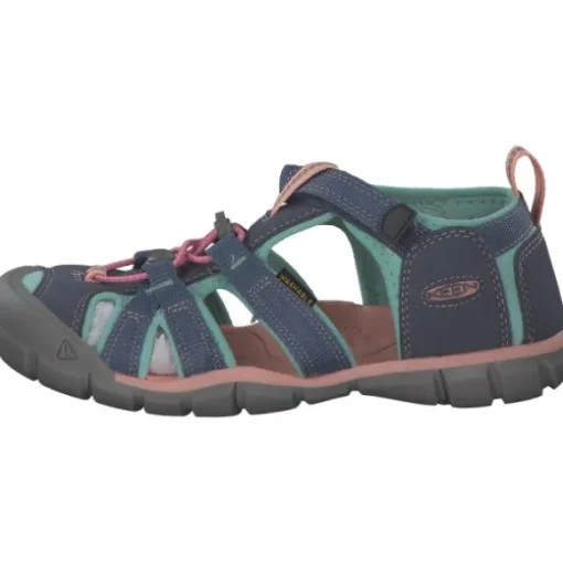 Keen Seacamp II CNX 1022975, Sandalen (Kinder), Kinder, flint stone/ocean wave