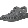 Keen Uneek 102519, Sandalen, Damen, silver/drizzle