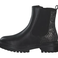 La Strada 2280561-1001 CHELSEA BOOTIE, Stiefeletten, Damen, BLACK PU