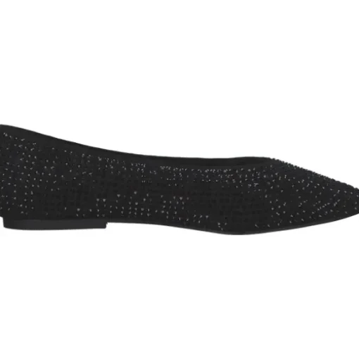 La Strada 2214327-2201 FLAT, Ballerinas, Damen, black stones