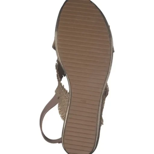 La Strada 2001329, Keilsandaletten, Damen, Beige