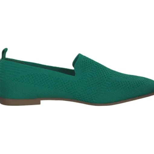 La Strada 2111884, Mokassins, Damen, green knitted