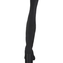 La Strada 2223635-4500 OVERKNEE BOOT, Stiefel, Damen, BLACK /SILVER KNITTED