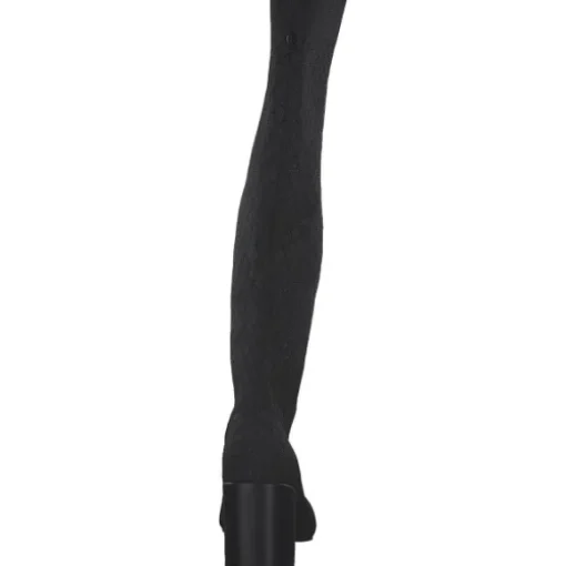 La Strada 2223635-4500 OVERKNEE BOOT, Stiefel, Damen, BLACK /SILVER KNITTED