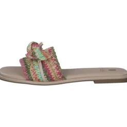 La Strada 2300926, Plateau-Pantoletten, Damen, red/orange multi