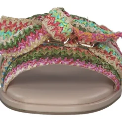 La Strada 2300926, Plateau-Pantoletten, Damen, red/orange multi