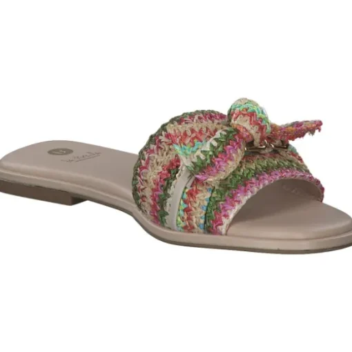 La Strada 2300926, Plateau-Pantoletten, Damen, red/orange multi