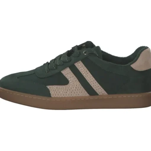 La Strada 2303446-2270, Schnürschuhe, Damen, dk green/beige micro