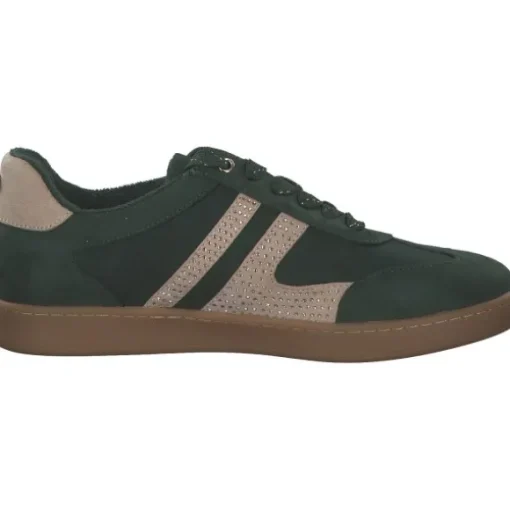 La Strada 2303446-2270, Schnürschuhe, Damen, dk green/beige micro