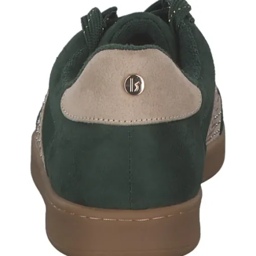 La Strada 2303446-2270, Schnürschuhe, Damen, dk green/beige micro