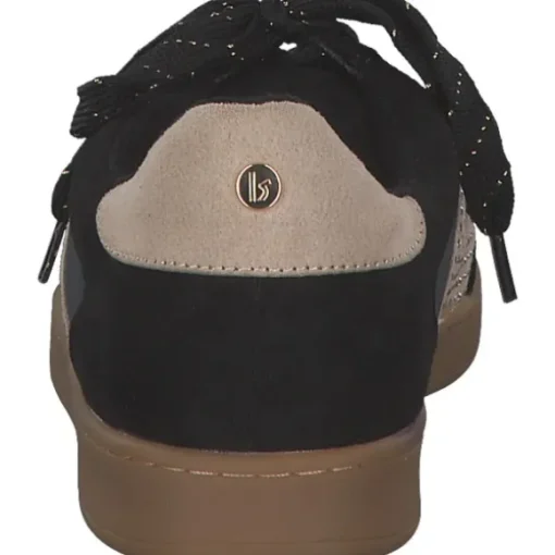 La Strada 2303446-2201, Schnürschuhe, Damen, BLACK /BEIGE MICRO