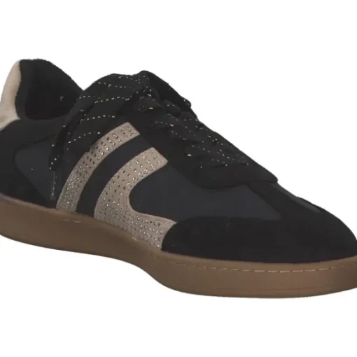 La Strada 2303446-2201, Schnürschuhe, Damen, BLACK /BEIGE MICRO
