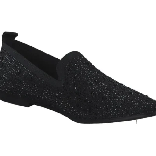 La Strada 2031004, Slipper, Damen, black knitted