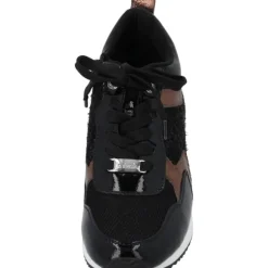 La Strada 2303455-1045 SNEAKER, Schnürschuhe, Damen, BLACK/BRONZE/MESH