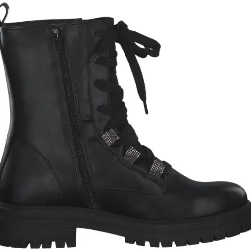 La Strada 2203697, Stiefeletten, Damen, Schwarz (glänzend)