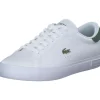 Lacoste 48SMA0001_1R5 POWERCOURT, Klassische- & Business Schuhe, Herren, WHT/DK GRN