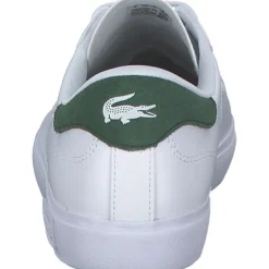 Lacoste 48SMA0001_1R5 POWERCOURT, Klassische- & Business Schuhe, Herren, WHT/DK GRN