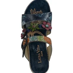 Laura Vita Barry 05, Plateau-Pantoletten, Damen, jeans