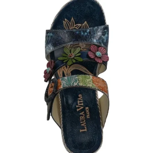 Laura Vita Barry 05, Plateau-Pantoletten, Damen, jeans