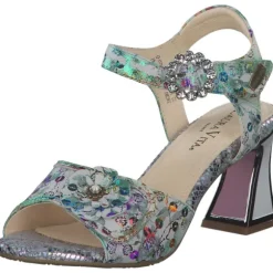 Laura Vita Jacob 11, Plateau-Sandaletten, Damen, blanc
