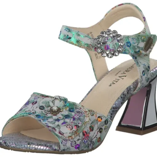 Laura Vita Jacob 11, Plateau-Sandaletten, Damen, blanc
