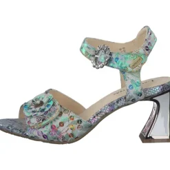 Laura Vita Jacob 11, Plateau-Sandaletten, Damen, blanc