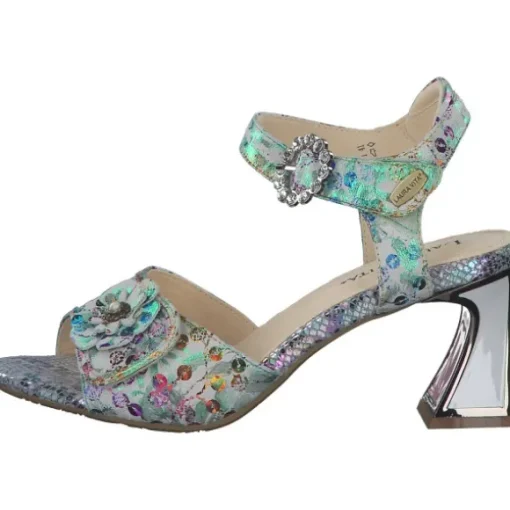Laura Vita Jacob 11, Plateau-Sandaletten, Damen, blanc