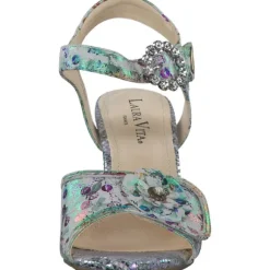 Laura Vita Jacob 11, Plateau-Sandaletten, Damen, blanc