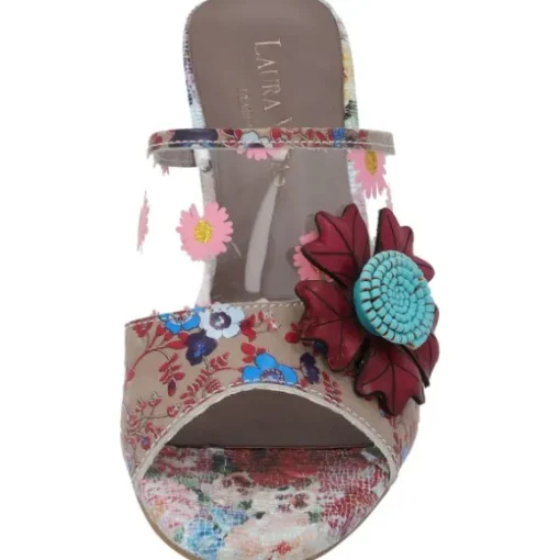Laura Vita Luciao 16, Plateau-Pantoletten, Damen, Grau