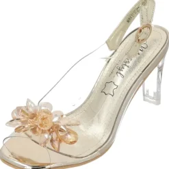 Laura Vita Mira 01, Plateau-Sandaletten, Damen, Dore (Beige)