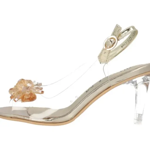 Laura Vita Mira 01, Plateau-Sandaletten, Damen, Dore (Beige)