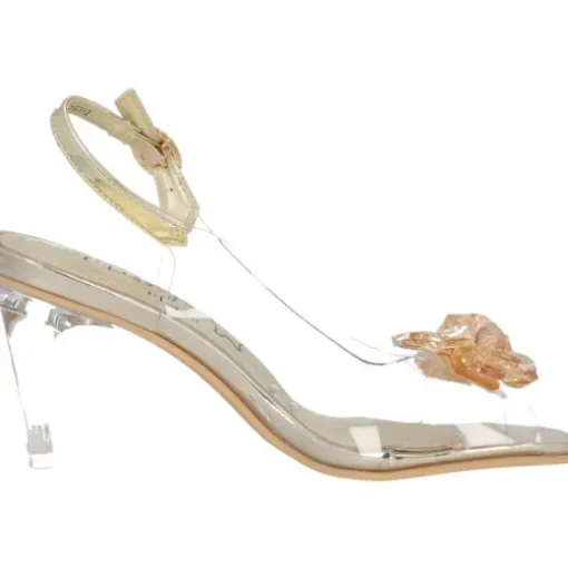 Laura Vita Mira 01, Plateau-Sandaletten, Damen, Dore (Beige)