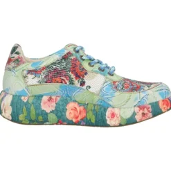 Laura Vita Nikito 02, Schnürschuhe, Damen, Mehrfarbig/Blau