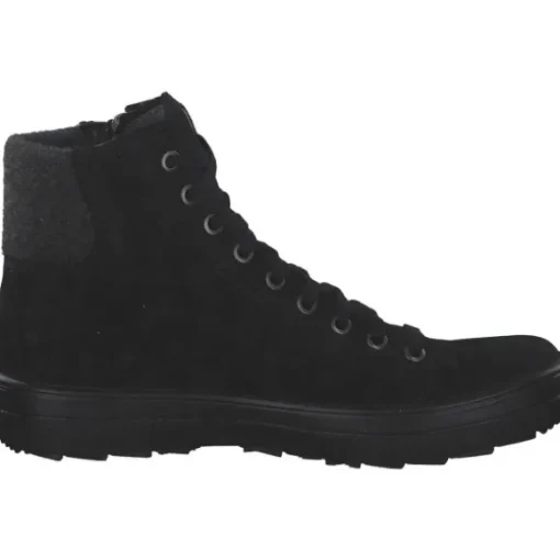 Legero 2-009635-0000 MIRA, Schnürstiefel, Damen, schwarz (schwarz)