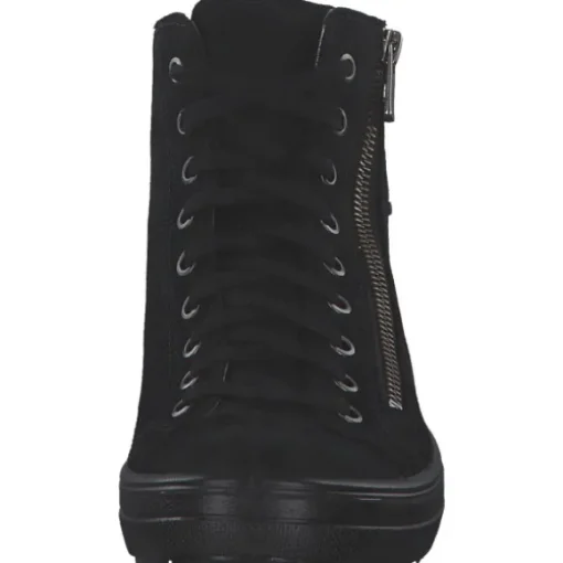 Legero 2-009635-0000 MIRA, Schnürstiefel, Damen, schwarz (schwarz)