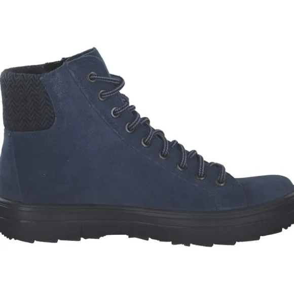 Legero 09635, Schnürstiefel, Damen, INDACOX (BLAU)