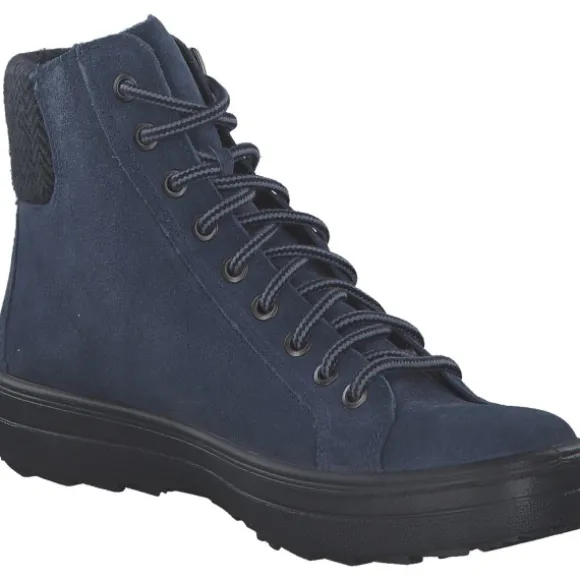 Legero 09635, Schnürstiefel, Damen, INDACOX (BLAU)