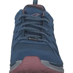 Lowa Innox Evo II GTX 321417, Schnürschuhe, Damen, stahlblau/altrosa
