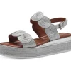 Marco Tozzi 28760, Keilsandaletten, Damen, SILVER