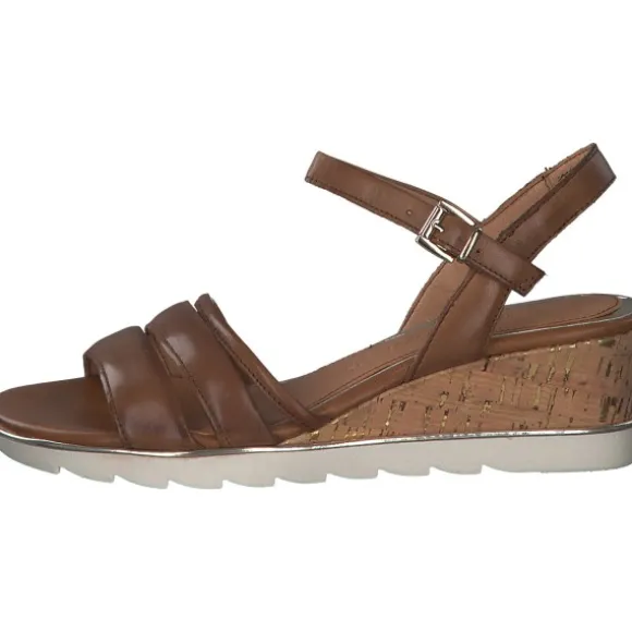 Marco Tozzi 28724, Keilsandaletten, Damen, Braun