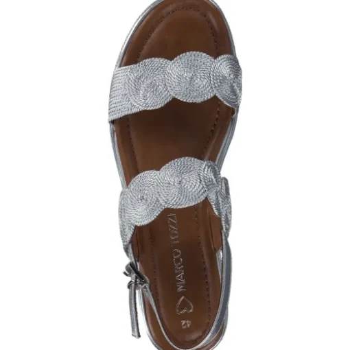 Marco Tozzi 28760, Keilsandaletten, Damen, SILVER