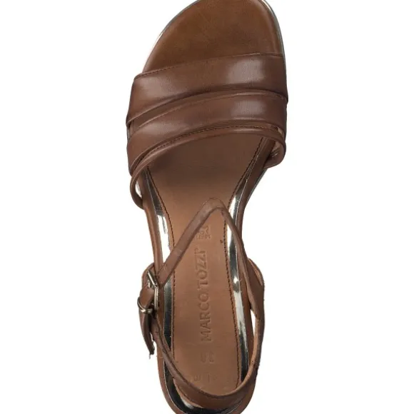 Marco Tozzi 28724, Keilsandaletten, Damen, Braun
