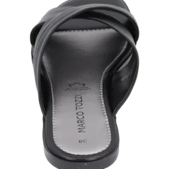 Marco Tozzi 27171, Pantoletten, Damen, Schwarz